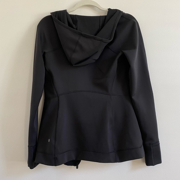 Lululemon Every Journey Hoodie Zipper Black size 6 - Picture 8 of 13